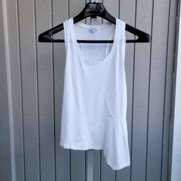 Splendid | Oversized Asymmetrical Pleated Halter Top EUC Ladies XS / Small - Picture 9 of 12